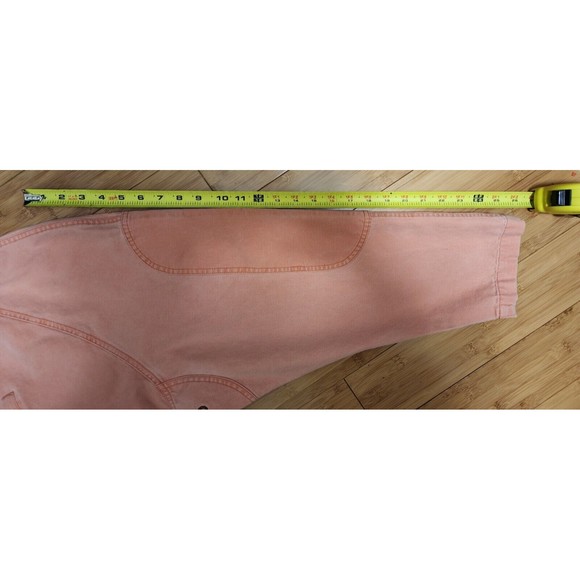 VTG 80s EDDIE BAUER Barn Coat Utility Field Lined Insulated Orange Jacket Mens L - Picture 8 of 11